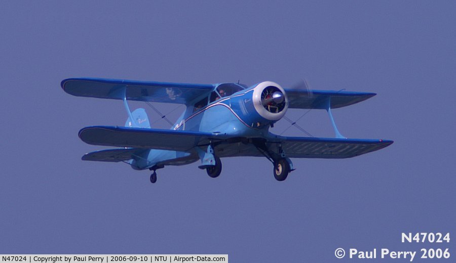 N47024, 1928 Beech C17B C/N C17B-102, Coming by for her dirty pass