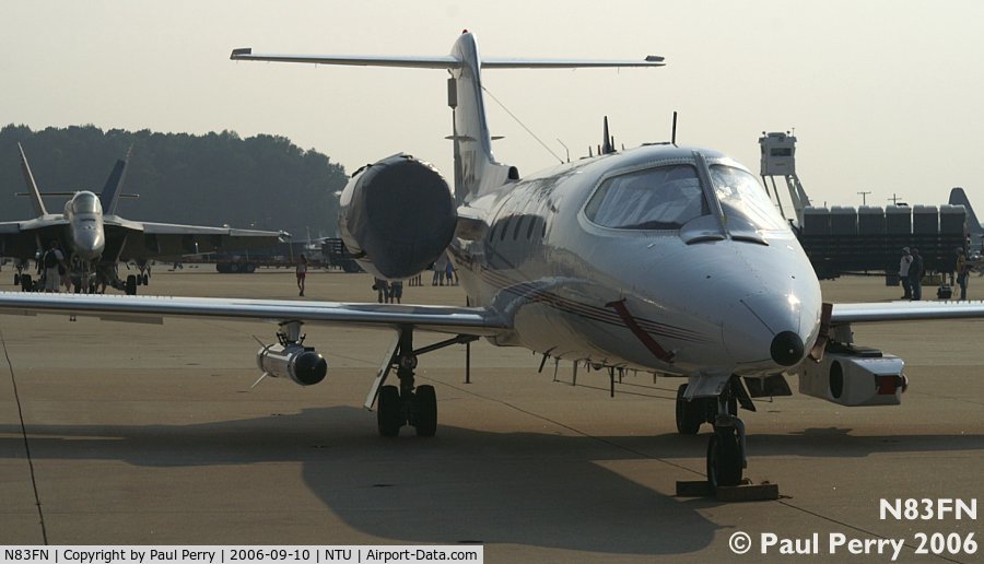 N83FN, 1975 Gates Learjet 36 C/N 007, Only the crew get this close at her home roost
