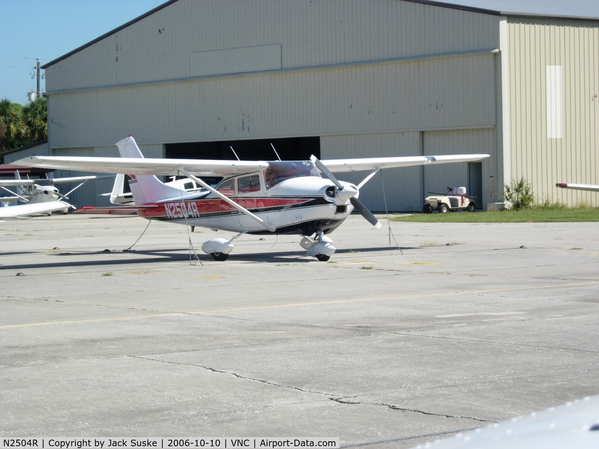 N2504R, 1967 Cessna 182K Skylane C/N 18258204, on ramp