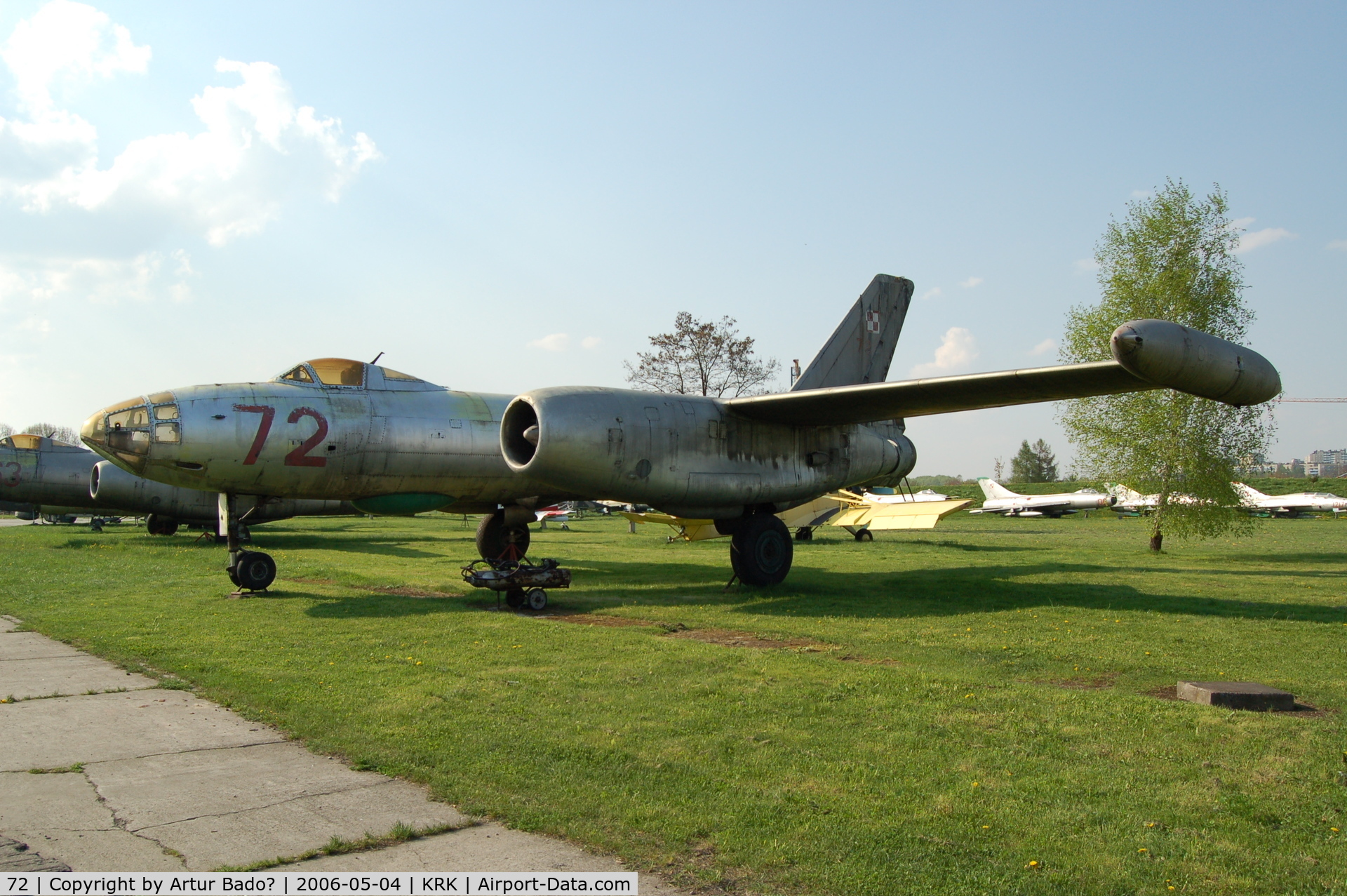 72, 1950 Ilyushin Il-28R C/N 41909, Poland Air Force