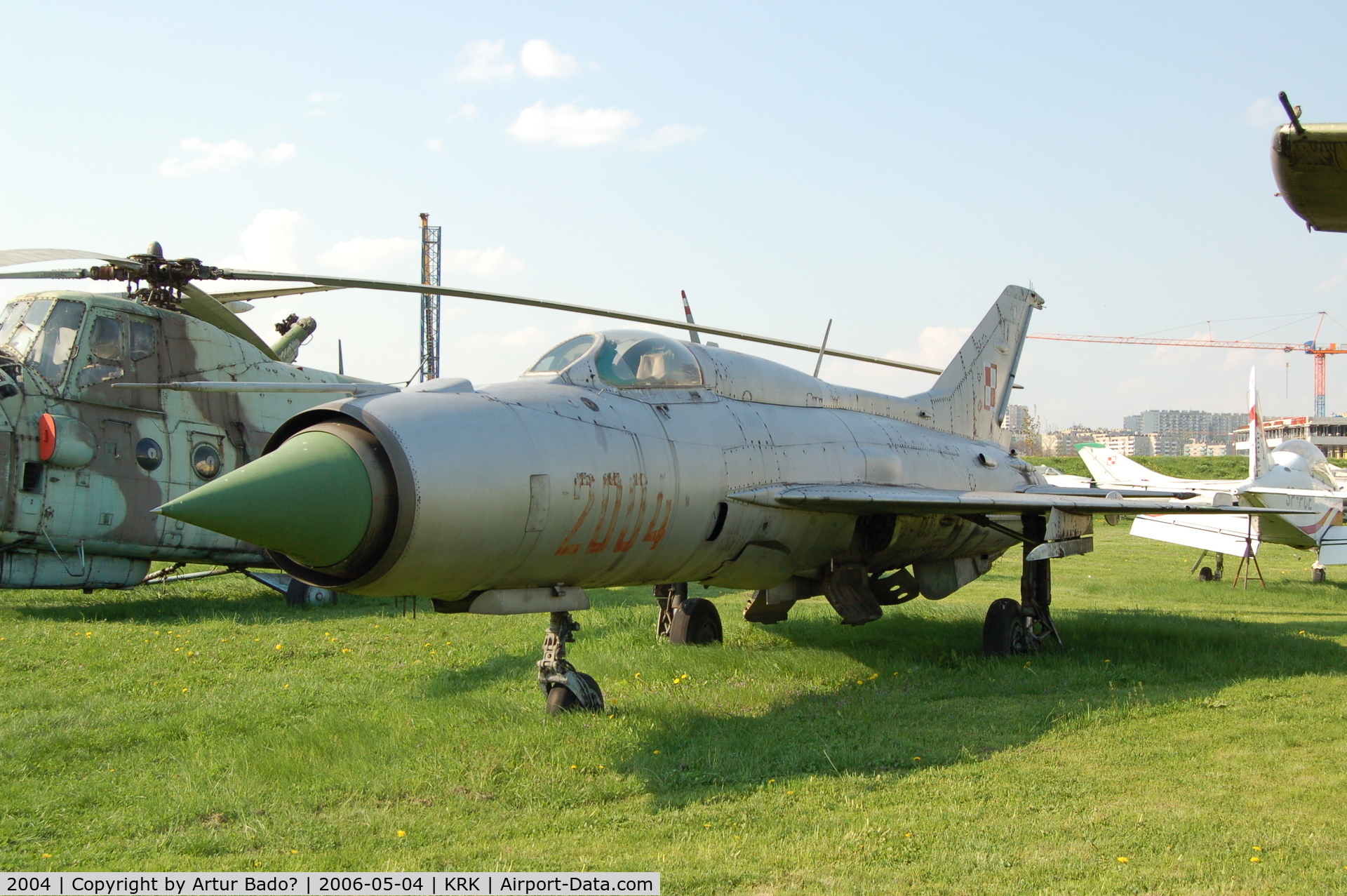 2004, Mikoyan-Gurevich MiG-21PF C/N 762004, Poland Air Force