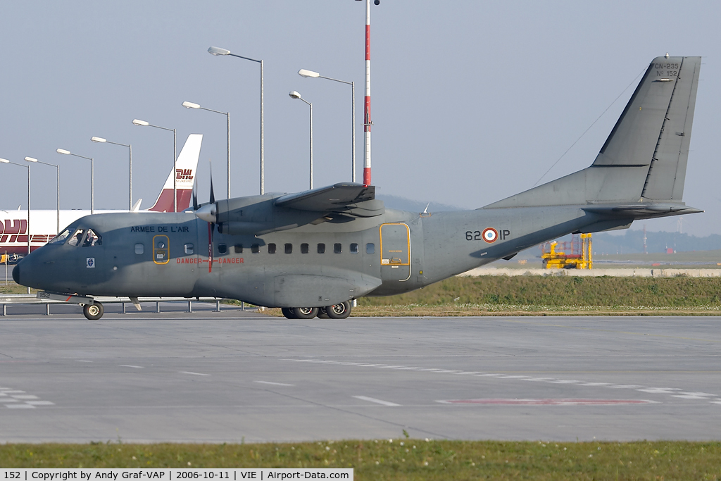 152, Airtech CN-235-200M C/N C152, GAC West at Vienna International Airport.