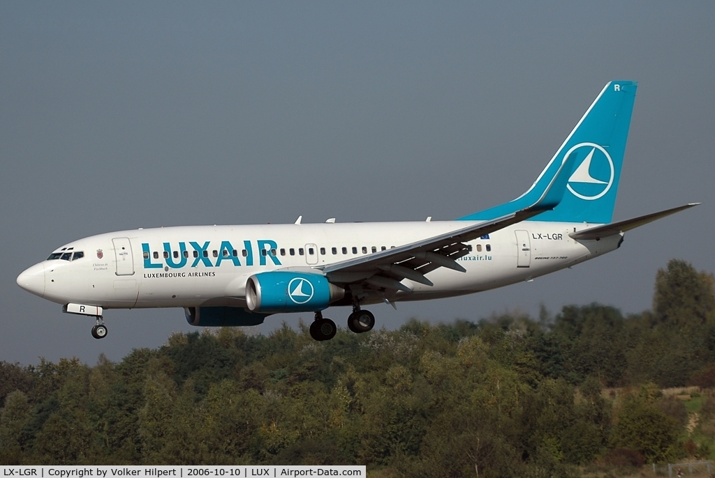 LX-LGR, 2004 Boeing 737-7C9 C/N 33803, Boeing 737-7C9w