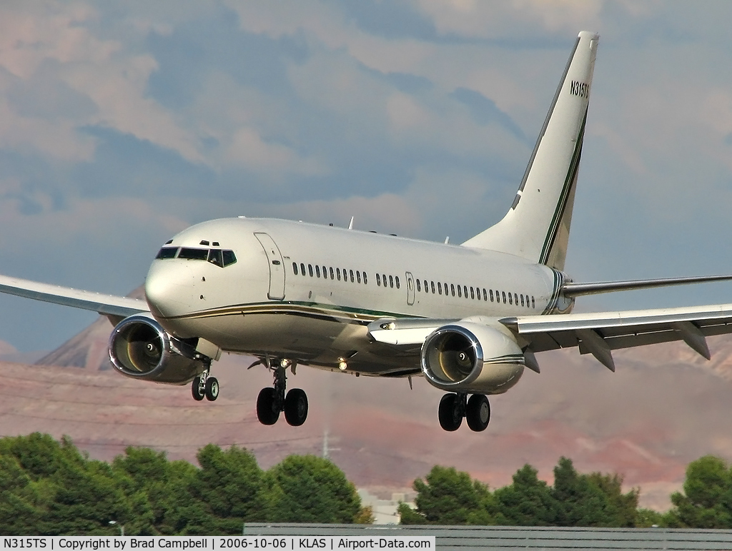 N315TS, 2000 Boeing 737-7CU C/N 30772, Tudor-Saliba Corp. - Sylmar, California / 2000 Boeing 737-7CU