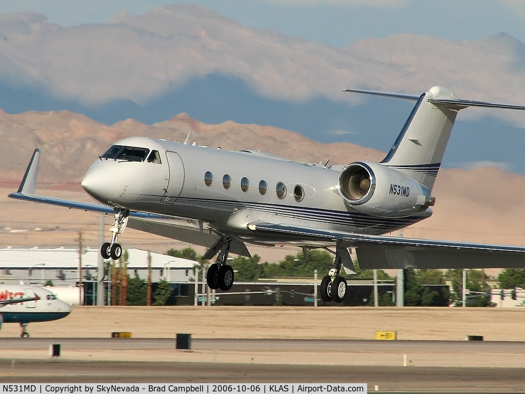 N531MD, 1995 Gulfstream Aerospace G-IV SP C/N 1280, Las Vegas Sands Corp. - Las Vegas, Nevada / 1995 Gulfstream Aerospace G-IV