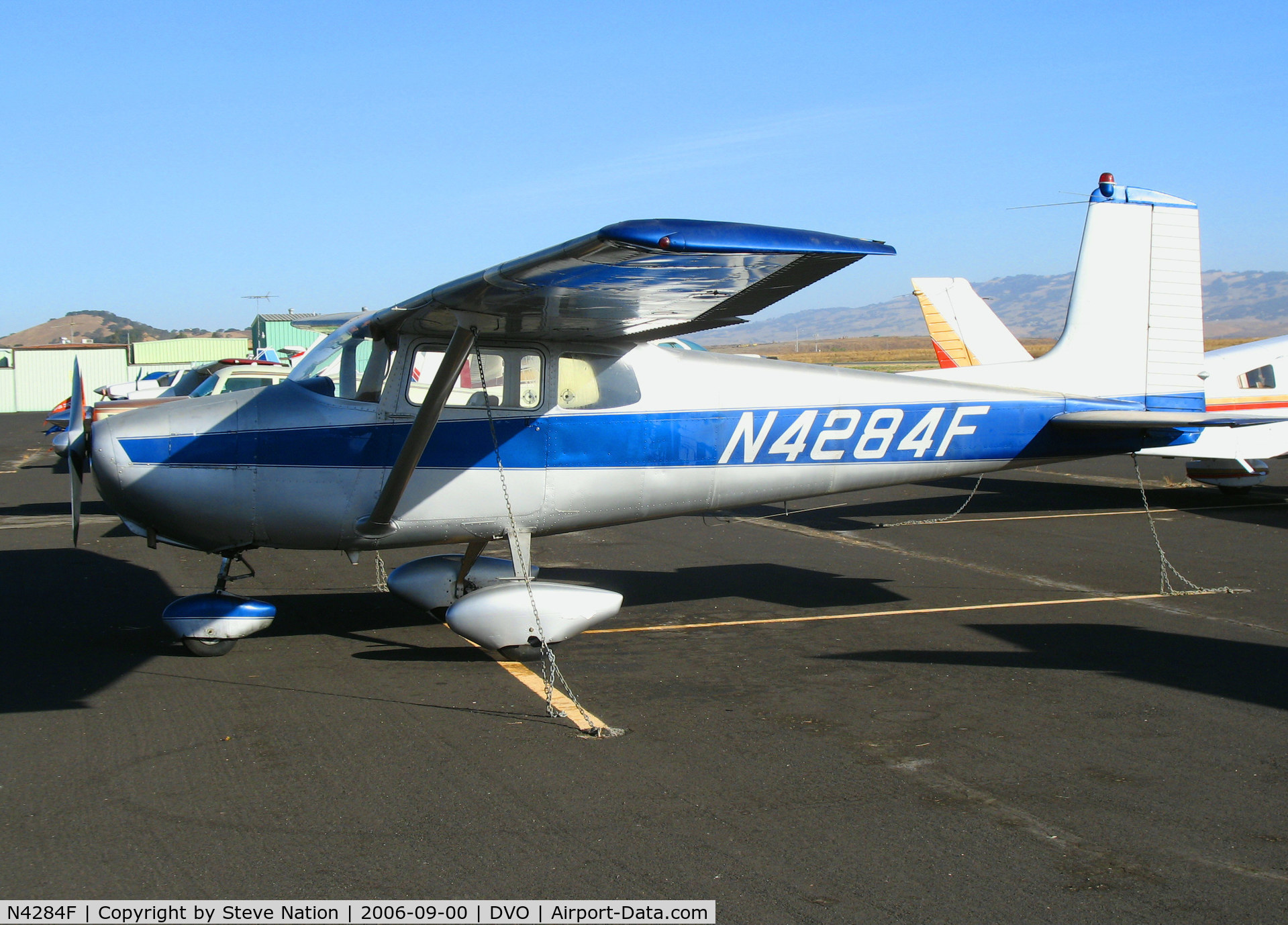 N4284F, 1958 Cessna 172 C/N 46184, 1958 Cessna straight-tailed 172 @ Gnoss Field (Novato), CA