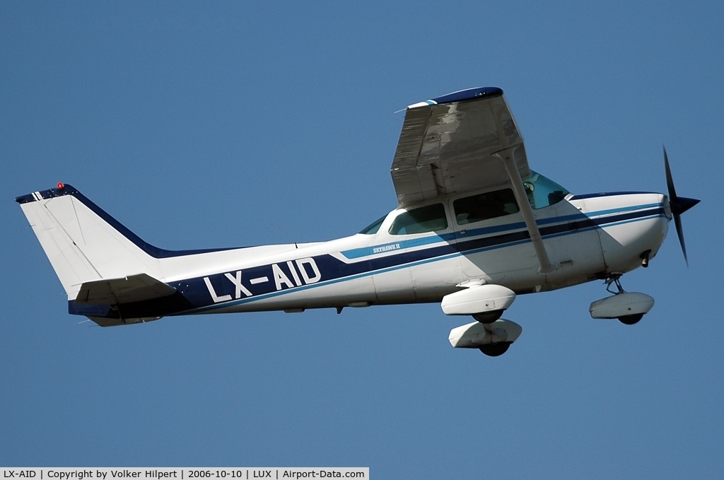 LX-AID, 1980 Reims F172N Skyhawk C/N 1972, Reims/Cessna F172N