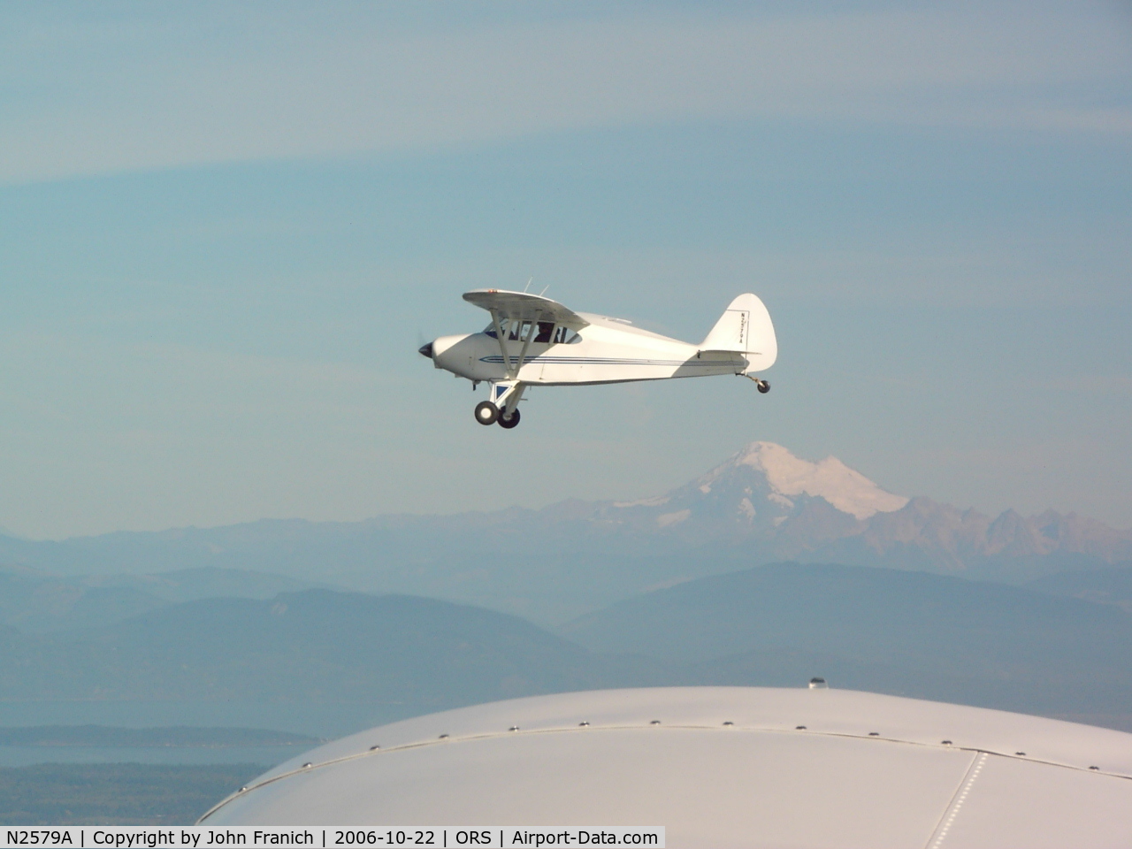 N2579A, 1951 Piper PA-22-135 Tri-Pacer C/N 22-870, From 45R