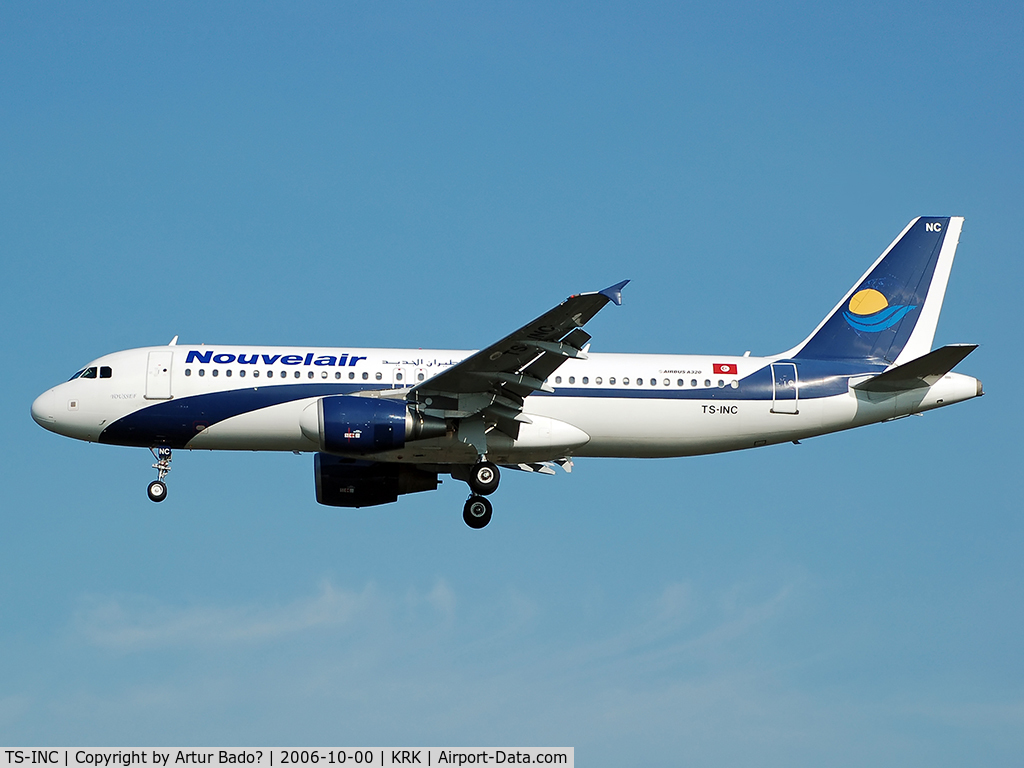 TS-INC, 2002 Airbus A320-214 C/N 1744, Nouvelair