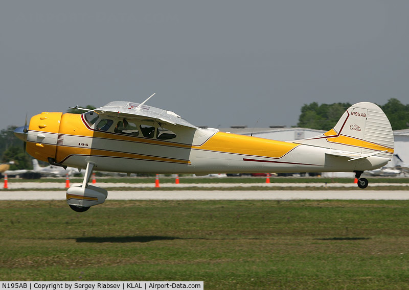 N195AB, 1952 Cessna 190 C/N 7794, Sun-n-fun 2006
