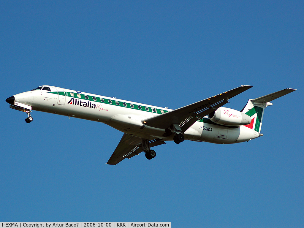 I-EXMA, 2000 Embraer ERJ-145LR (EMB-145LR) C/N 145250, Alitalia