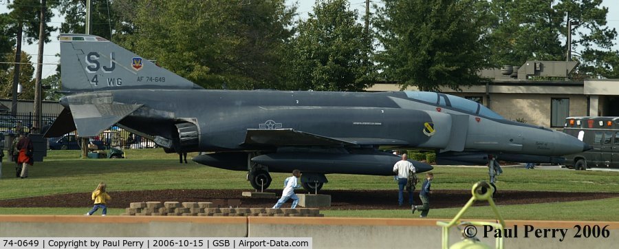 74-0649, 1974 McDonnell Douglas F-4E Phantom II C/N 4800, 