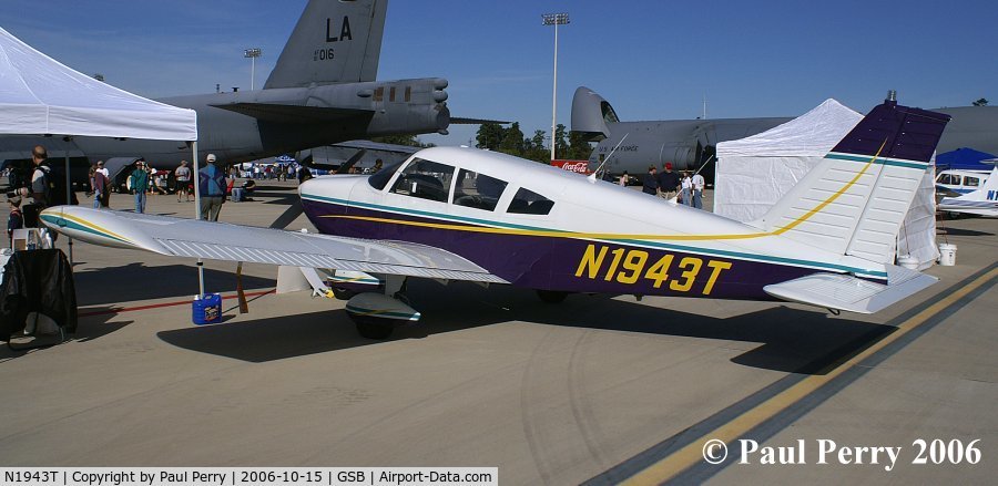 N1943T, 1971 Piper PA-28-180 Cherokee C/N 28-7105156, With this color scheme, could be a Sigma Pi bird