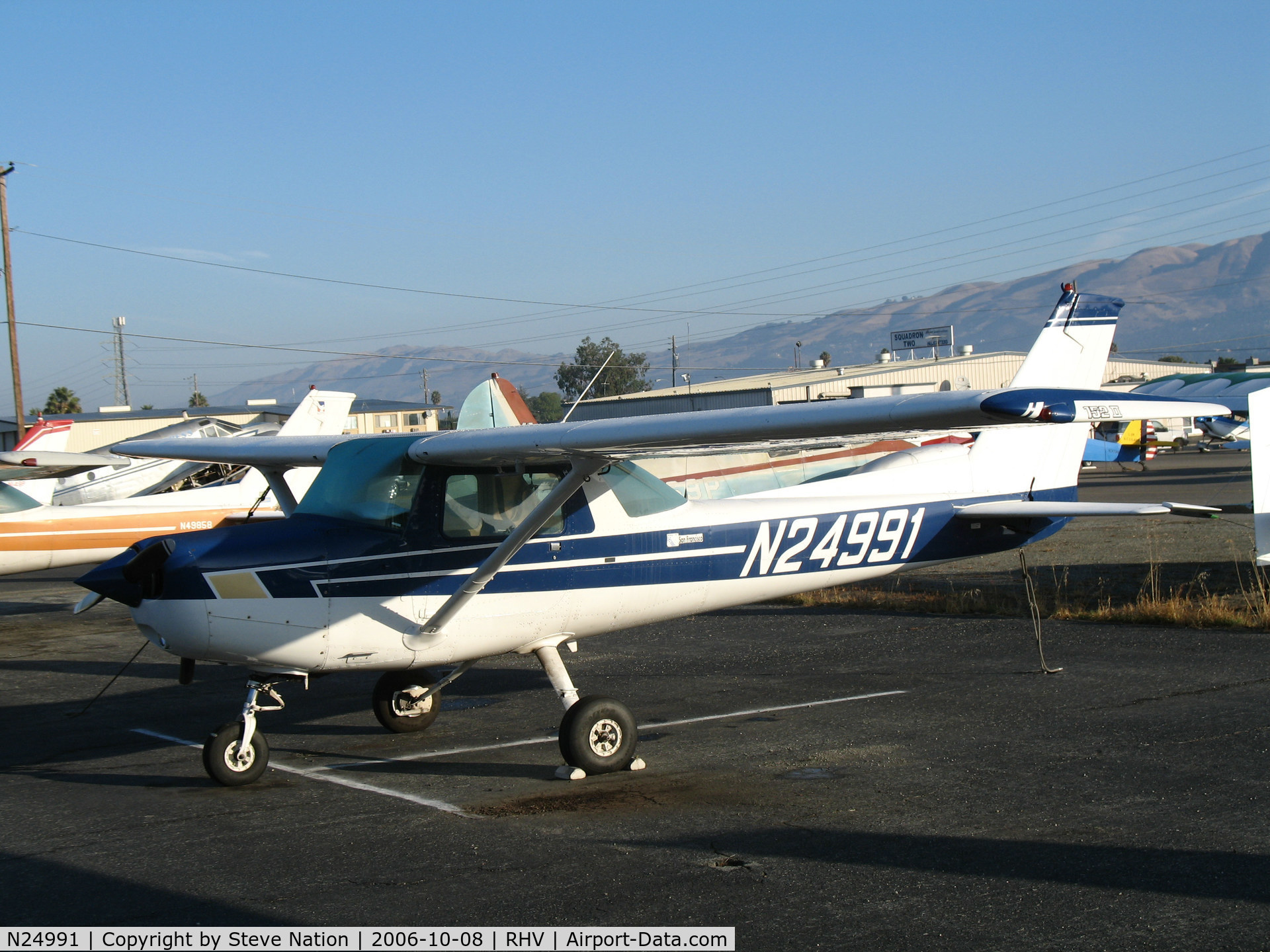 N24991, 1977 Cessna 152 C/N 15280499, 1977 Cessna 152 @ Reid-Hillview Airport (San Jose), CA