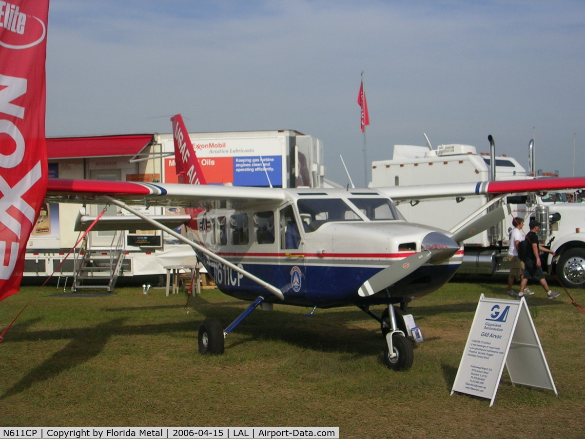 N611CP, Gippsland GA-8 Airvan C/N GA8-04-058, Sun N Fun