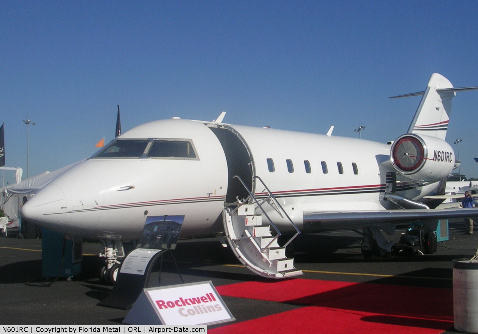 N601RC, 1986 Canadair Challenger 601 (CL-600-2A12) C/N 3055, NBAA 2005