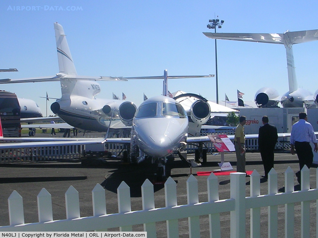 N40LJ, Learjet Inc 45 C/N 2009, NBAA 2005