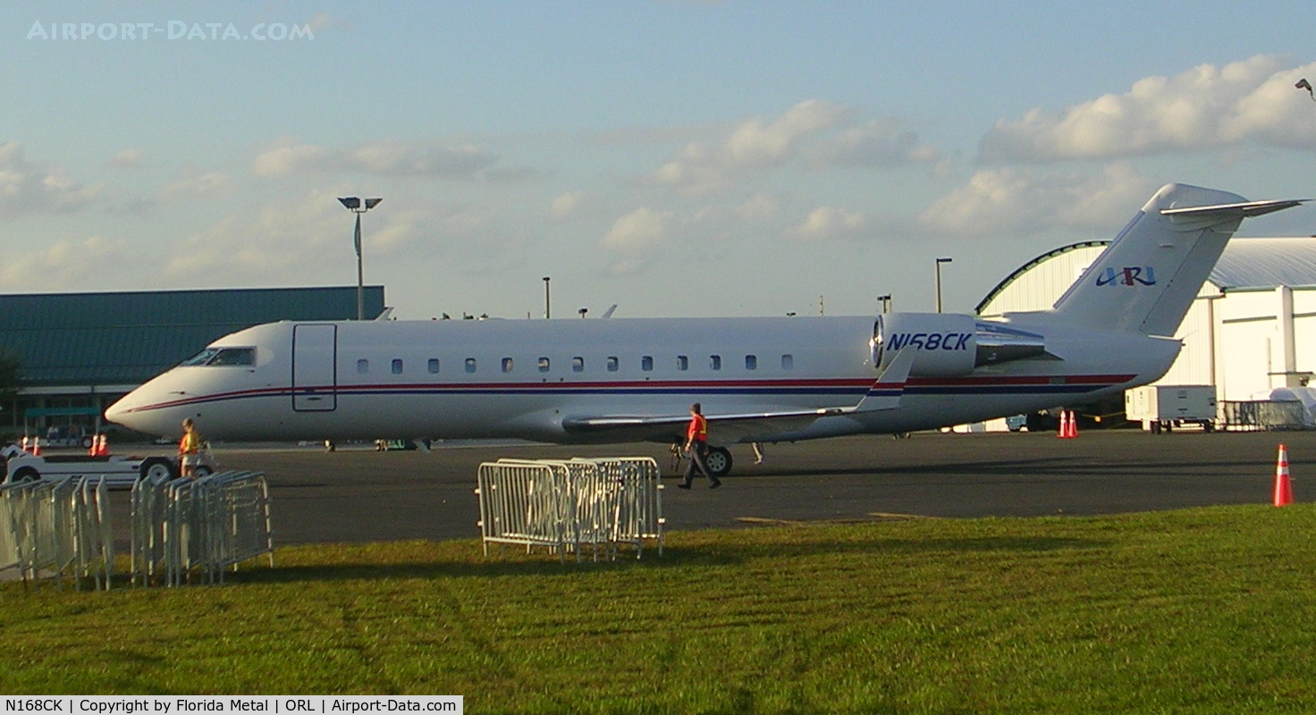 N168CK, 1996 Canadair CRJ-100SE (CL-600-2B19) C/N 7099, NBAA 2005
