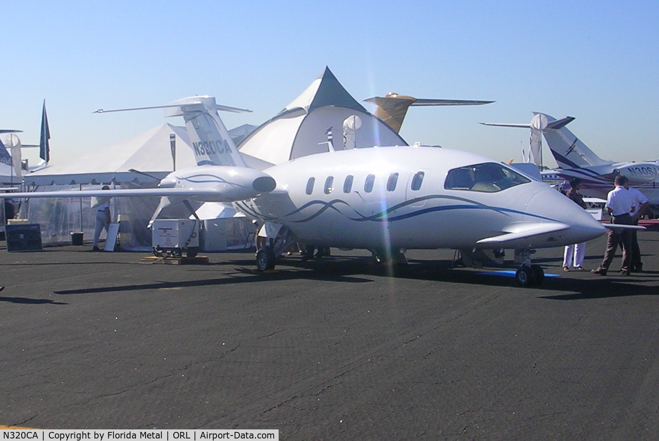 N320CA, 2003 Piaggio P-180 Avanti C/N 1069, NBAA 2005