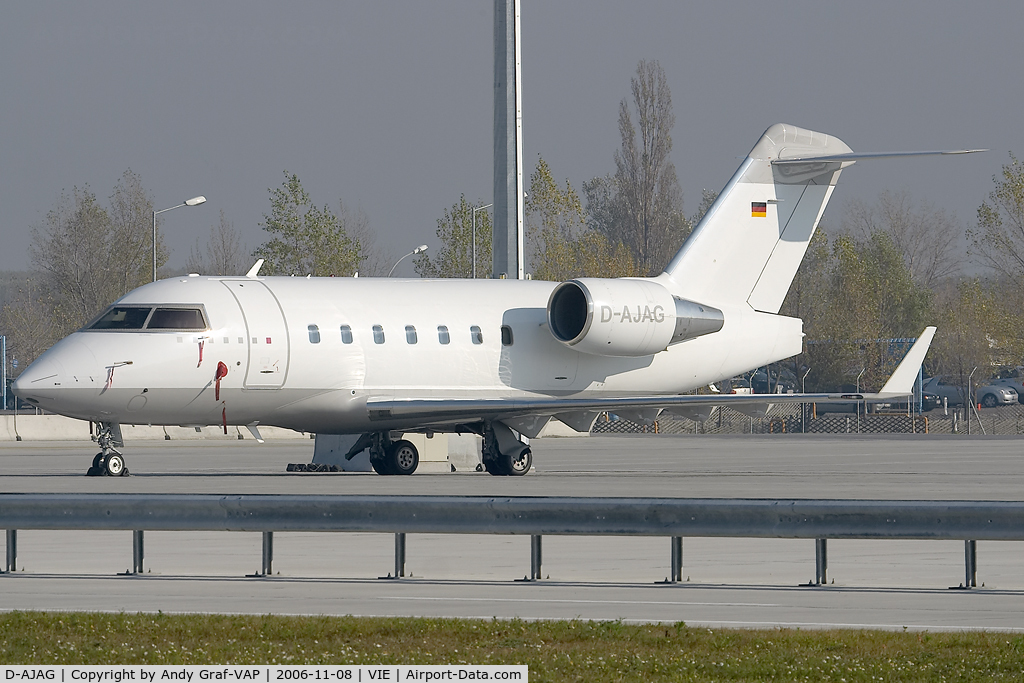 D-AJAG, 2001 Bombardier Challenger 604 (CL-600-2B16) C/N 5528, Canadair CL-604