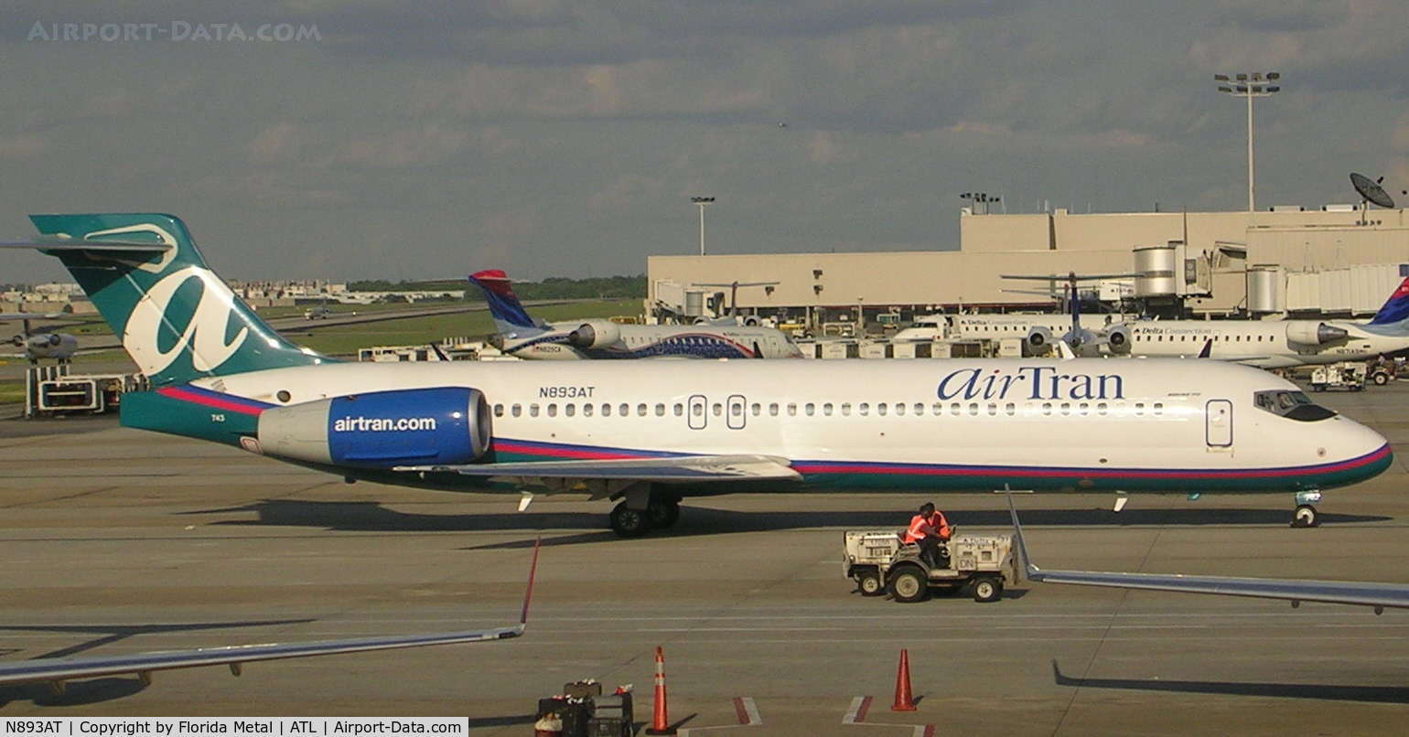 N893AT, 2004 Boeing 717-200 C/N 55045, Atlanta