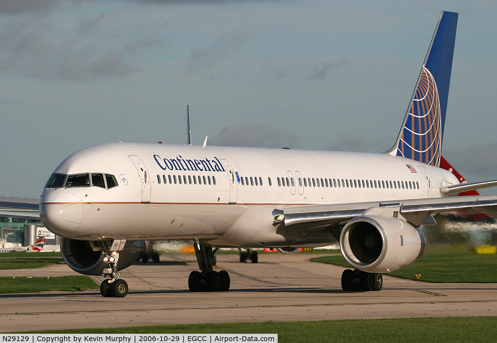 N29129, 1998 Boeing 757-224 C/N 28969, Conti 757