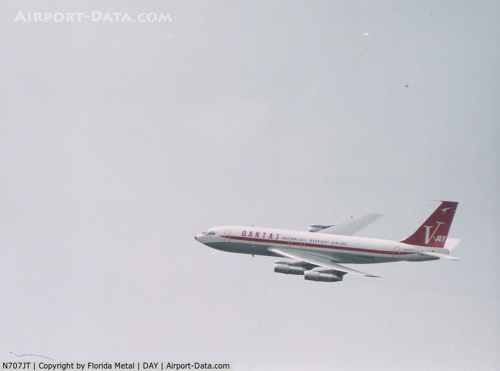 N707JT, 1964 Boeing 707-138B C/N 18740, John Travolta at the 2003 Dayton Airshow
