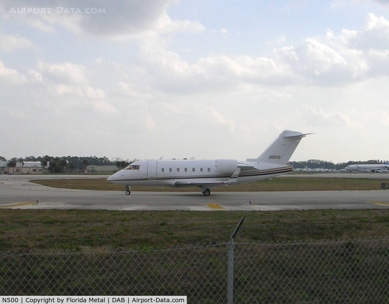 N500, 1999 Bombardier Challenger 604 (CL-600-2B16) C/N 5419, Indianapolis Speedway