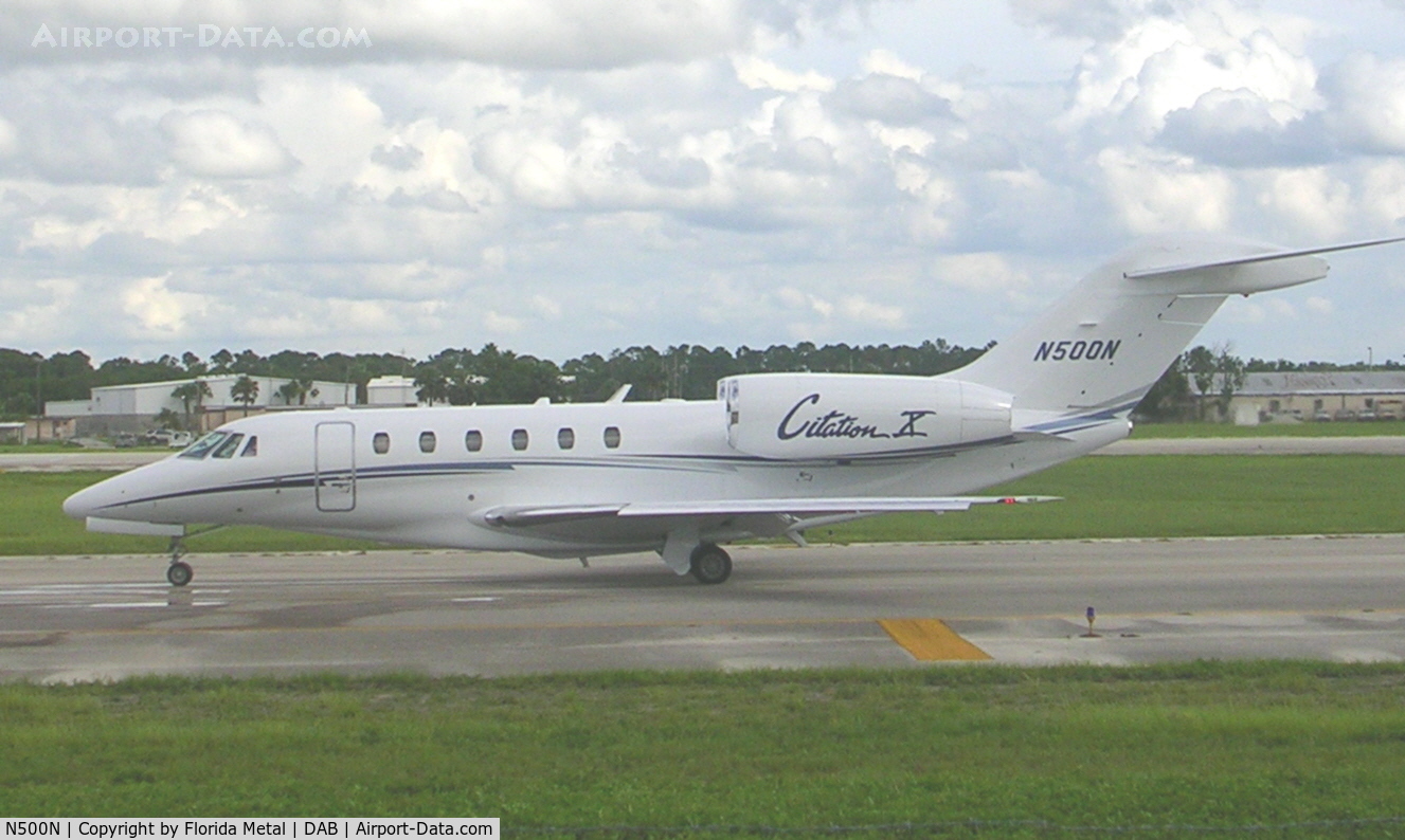 N500N, 2005 Cessna 750 Citation X C/N 750-0239, Belongs to Brian France of NASCAR (N500N is now a G-IV)