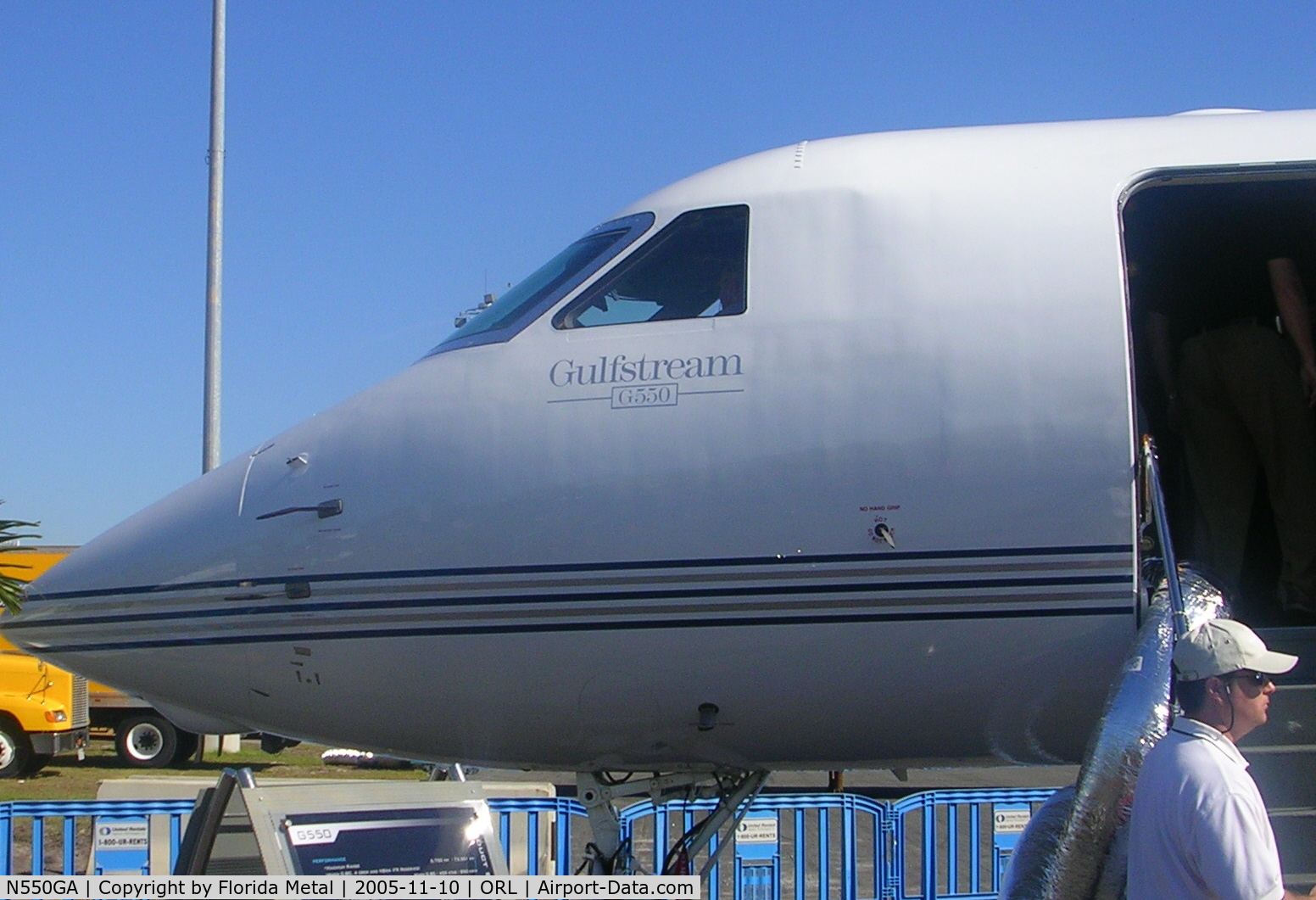 N550GA, 2004 Gulfstream Aerospace GV-SP (G550) C/N 5043, NBAA 2005