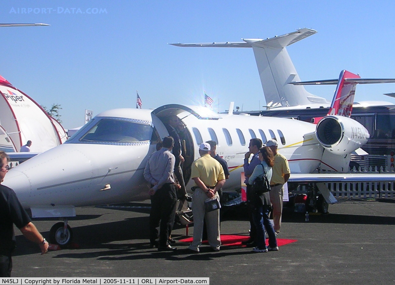 N45LJ, 2004 Learjet Inc 45 C/N 45-239, NBAA 2005