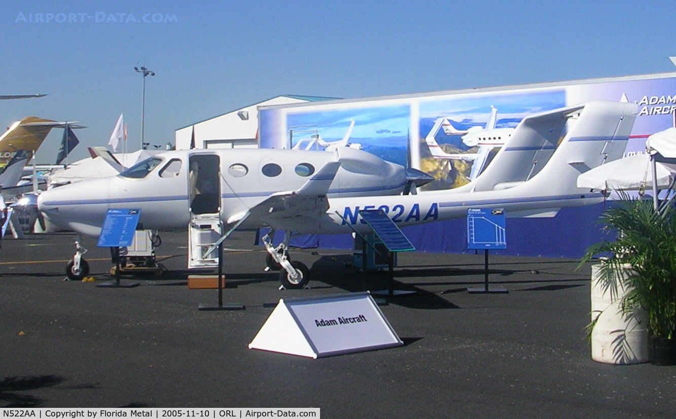 N522AA, American Aerolights Falcon XP C/N 600129, Adam 500