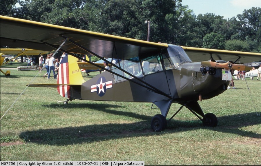 N67756, 1942 Aeronca 0-58B Grasshopper C/N 058B-4582, L-3B/O-58B