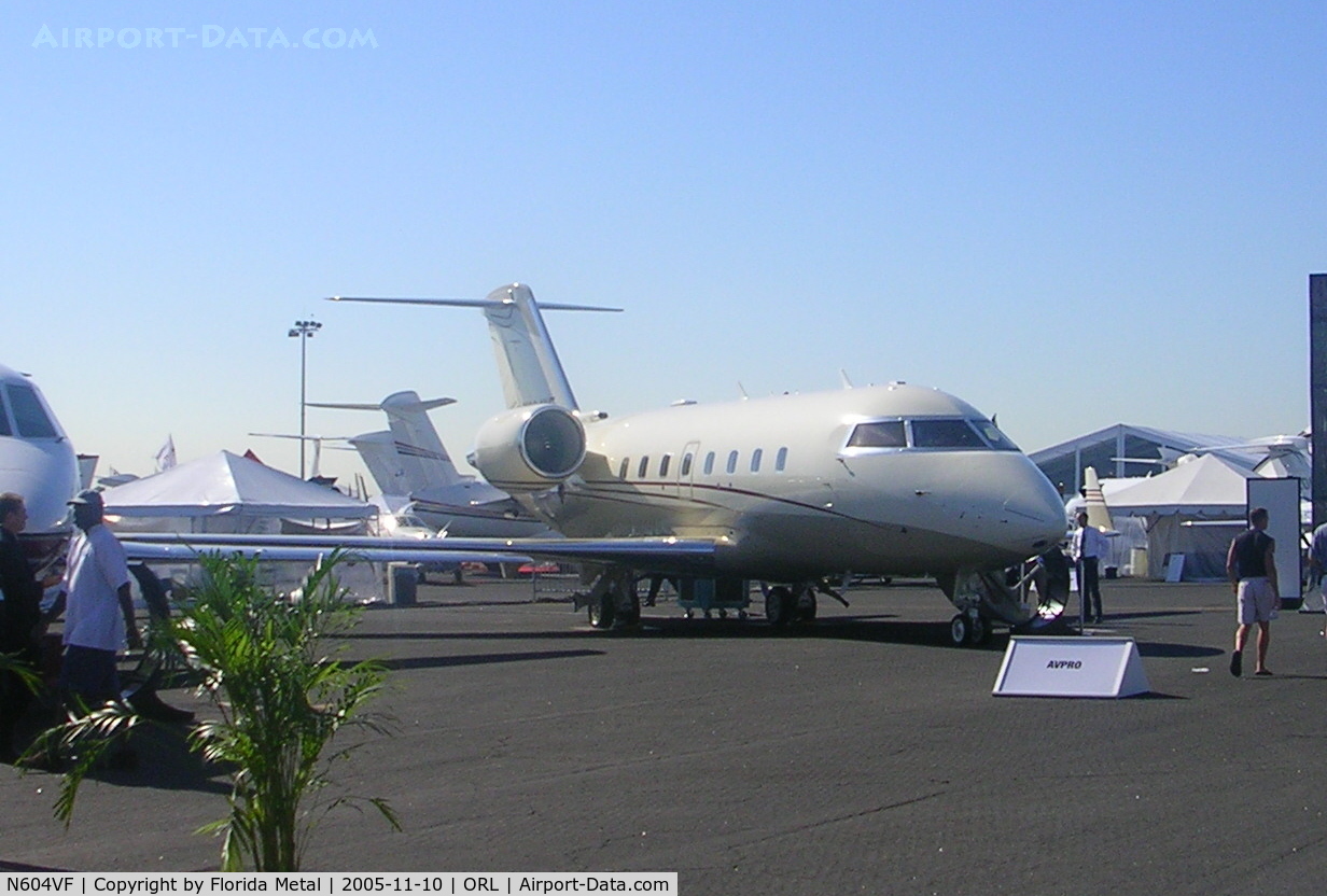 N604VF, 1999 Bombardier Challenger 604 (CL-600-2B16) C/N 5444, NBAA 2005