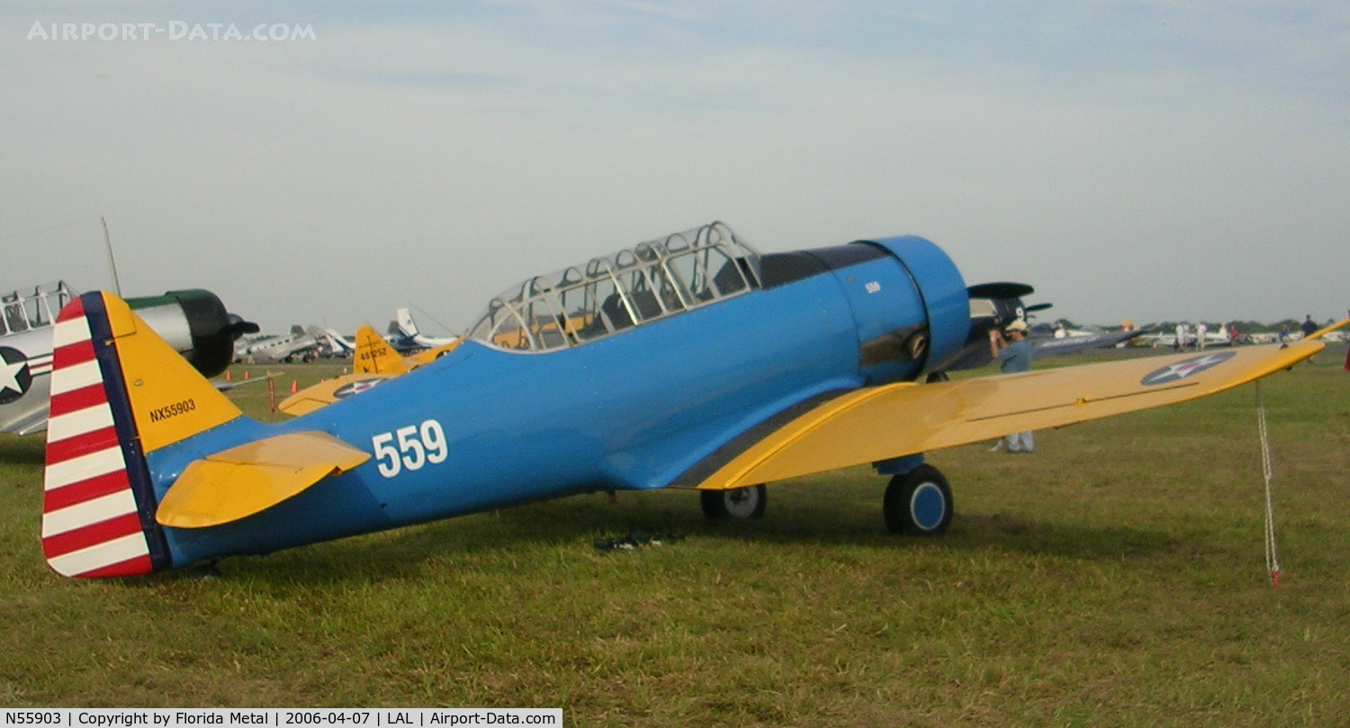 N55903, 1939 North American NA-64 C/N 64-3022, Pre WWII trainer