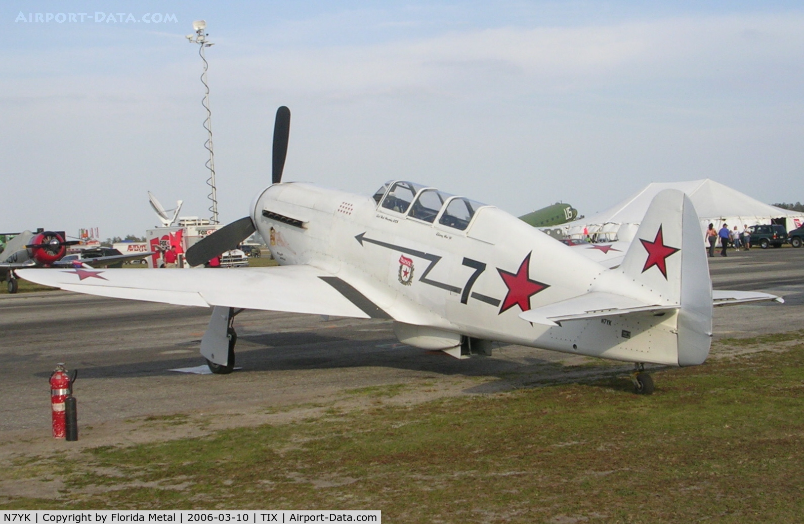 N7YK, 1996 Yakovlev Yak-11 C/N 51-24D, TICO Airsho