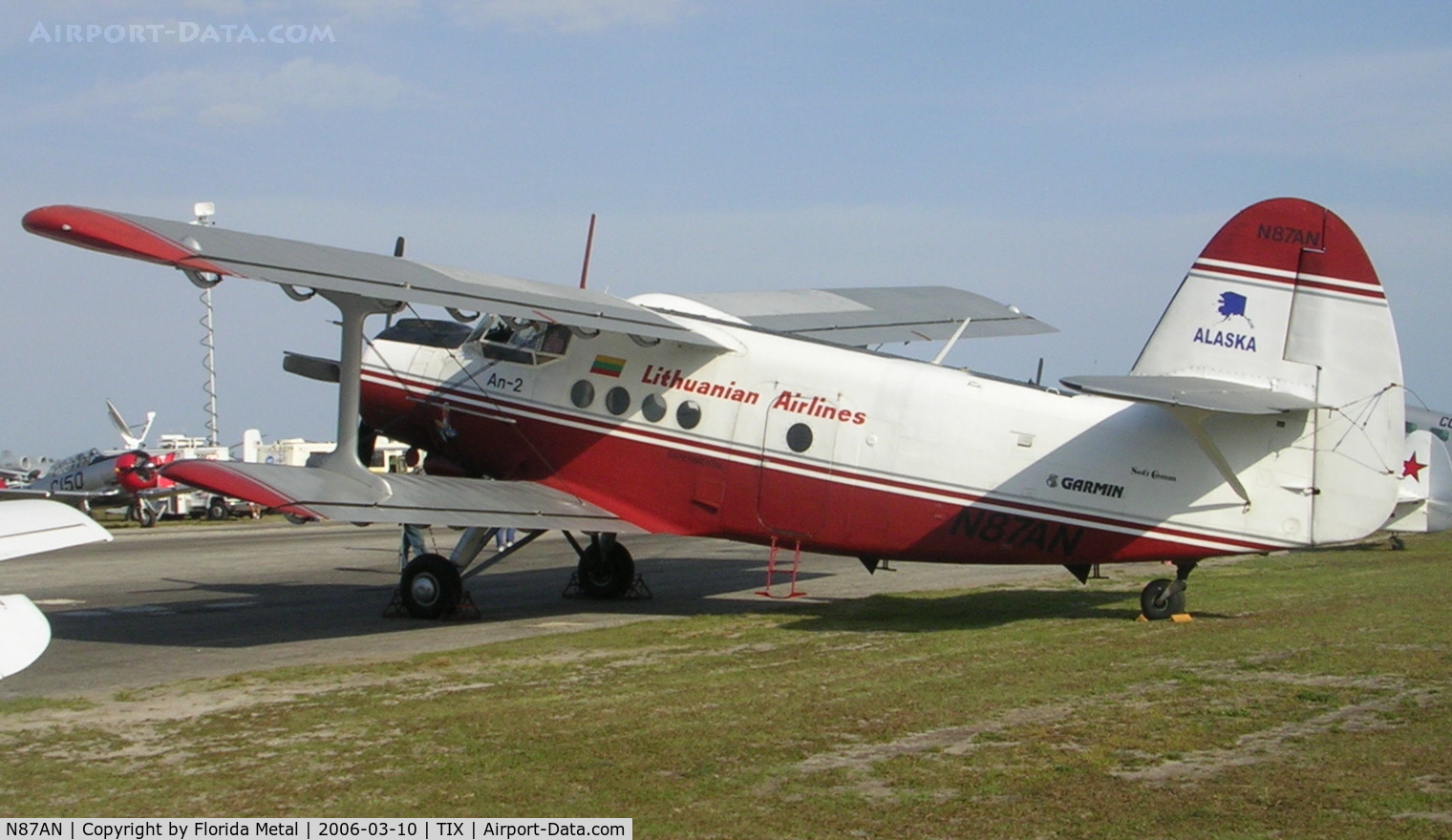 N87AN, 1987 PZL-Mielec AN-2 C/N 1G22331, Airshow