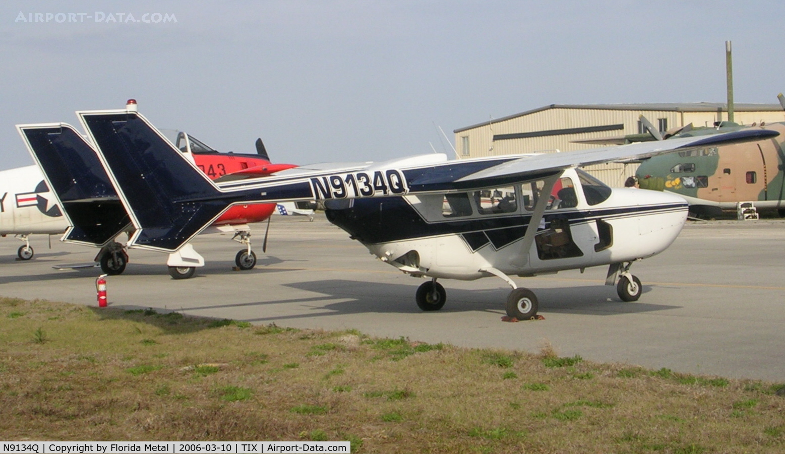 N9134Q, 1968 Cessna O-2A Super Skymaster C/N 337M-0185, Cessna O-2