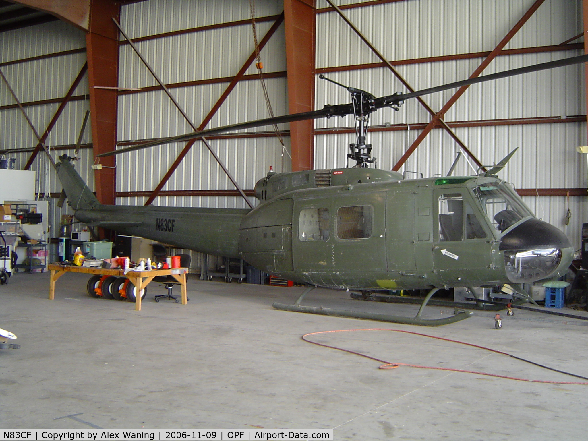 N83CF, 1966 Bell UH-1H Iroquois C/N 5318, Great Huey