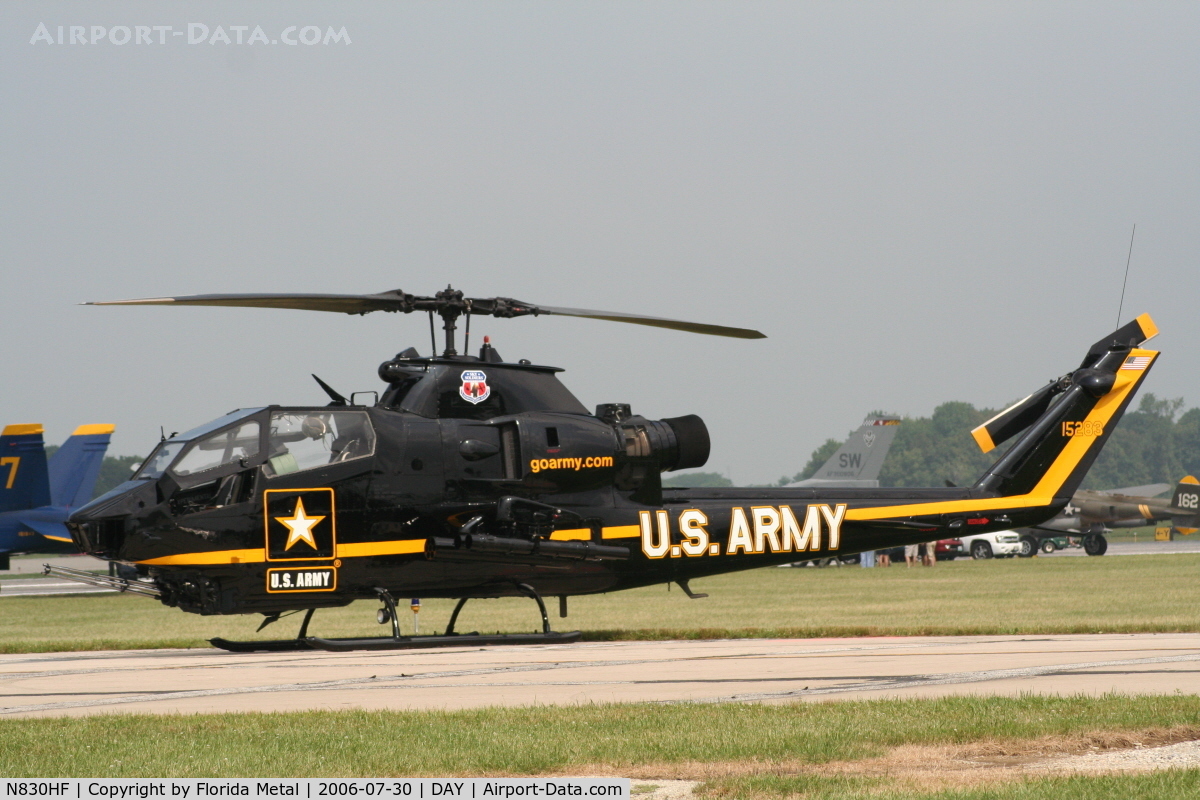 N830HF, 1966 Bell AH-1F C/N 66-15283, AH-1F Cobra