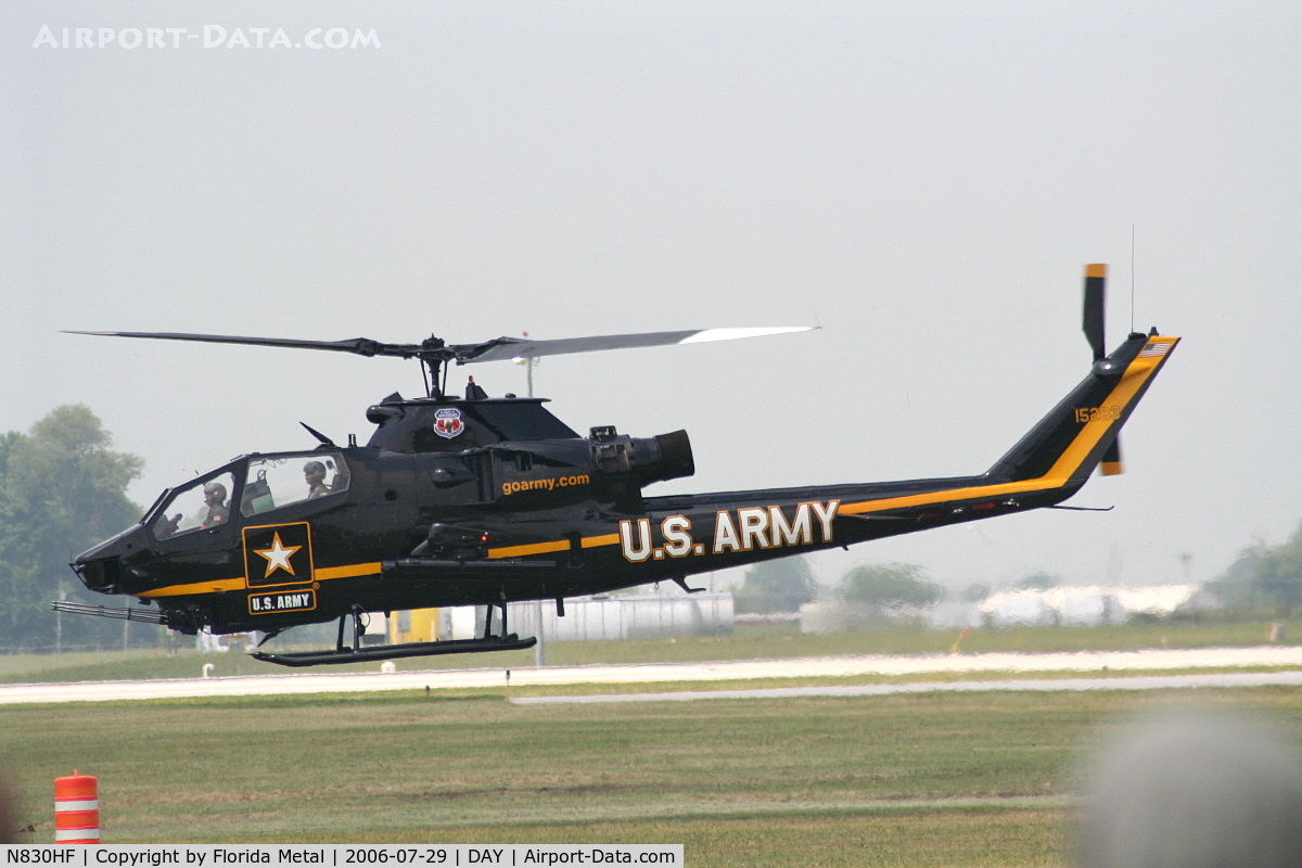 N830HF, 1966 Bell AH-1F C/N 66-15283, AH-1 Cobra