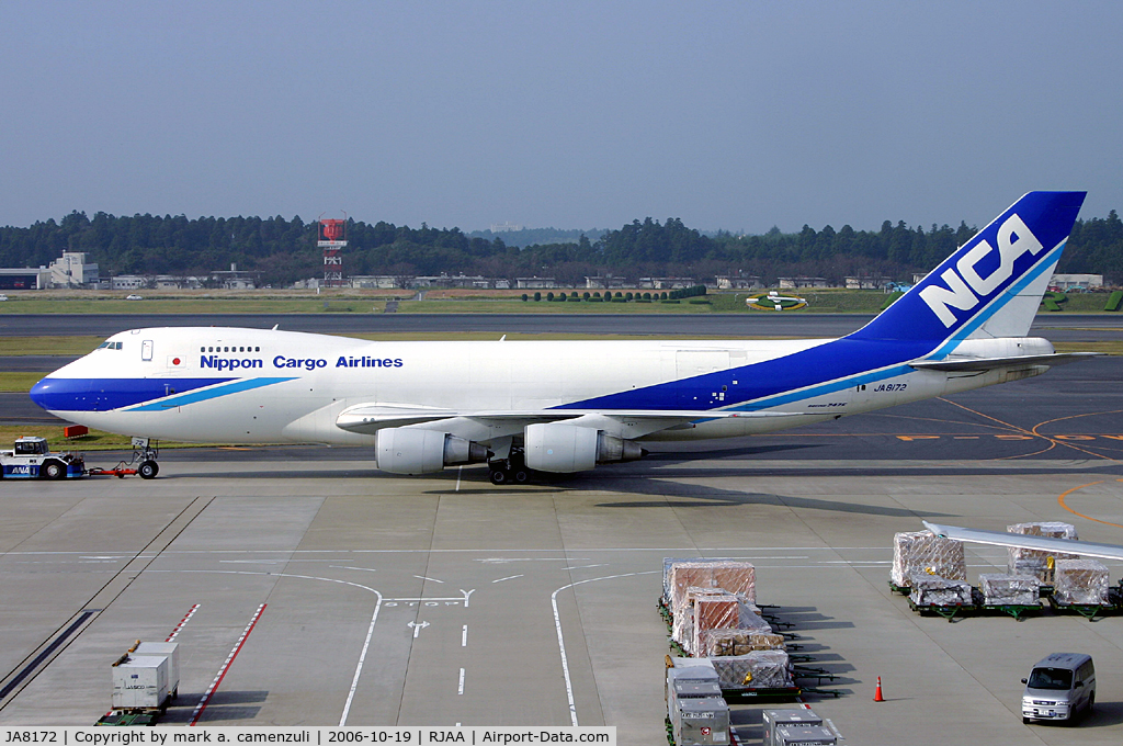 JA8172, 1985 Boeing 747-281F C/N 23350, B.747