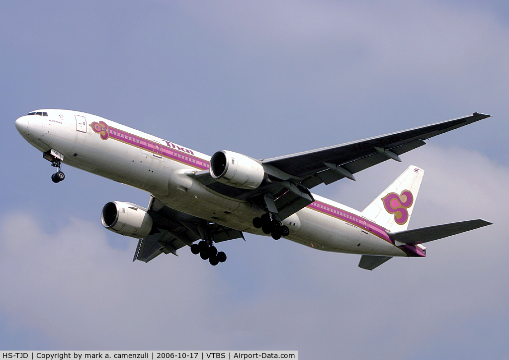 HS-TJD, 1996 Boeing 777-2D7 C/N 27729, B.777