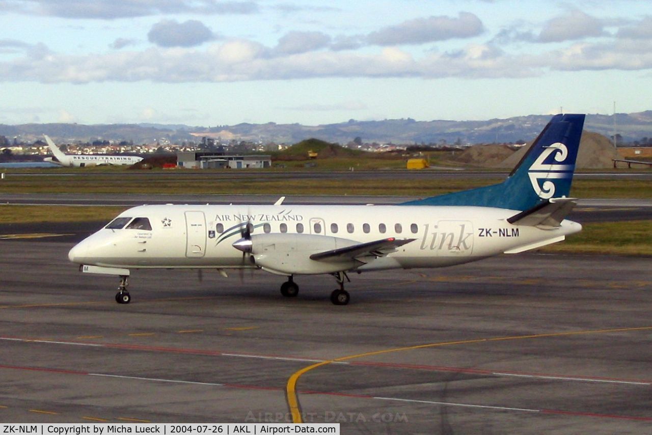 ZK-NLM, Saab SF340A C/N 340A-038, Arriving in Auckland