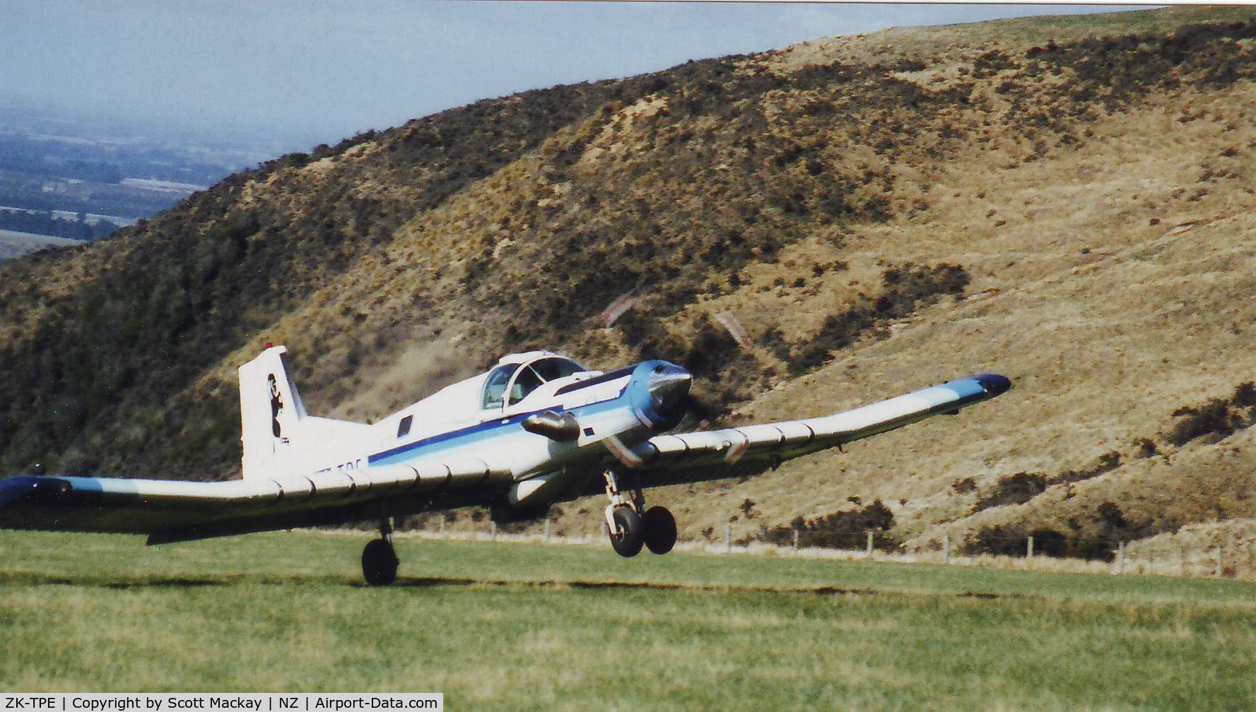 ZK-TPE, NZ Aerospace FU24-950 C/N 190, TPE full, ready for another run.