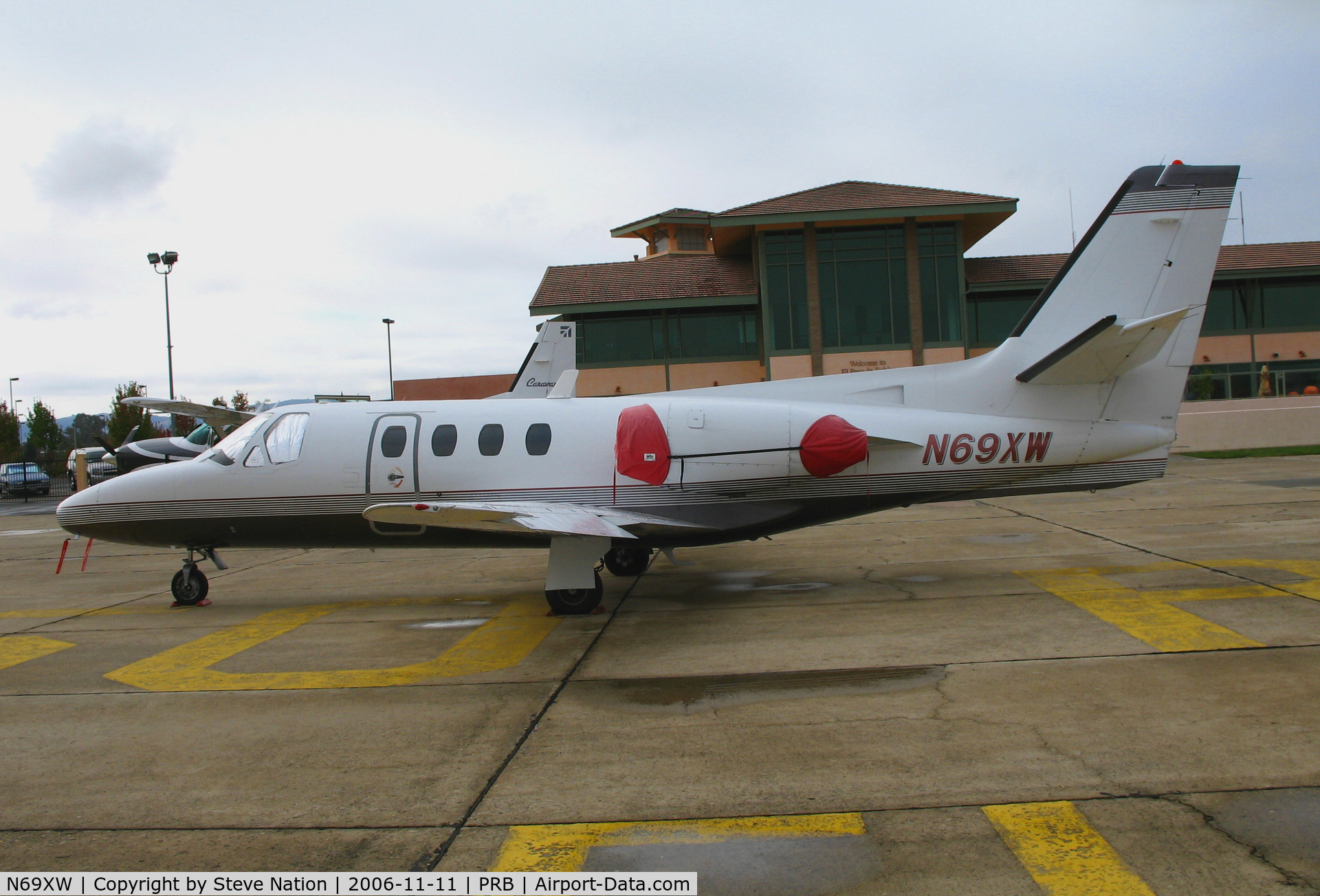 N69XW, 1974 Cessna 500 C/N 500-0142, Blue Sky Jet 1974 Cessna 500 @ Paso Robles Municipal Airport, CA