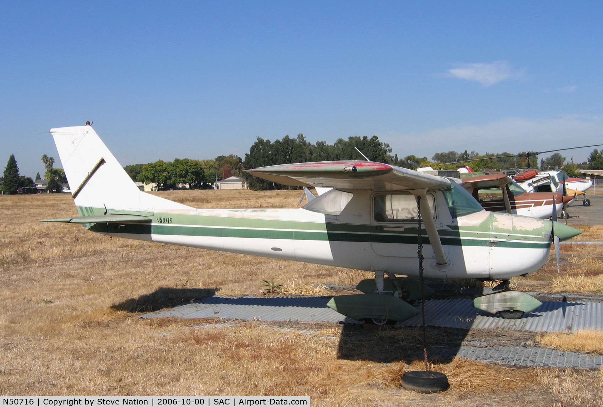 N50716, 1968 Cessna 150J C/N 15069503, Sacramento City College Flying Panthers 1968 Cessna 150J @ Sacramento Executive Airport, CA