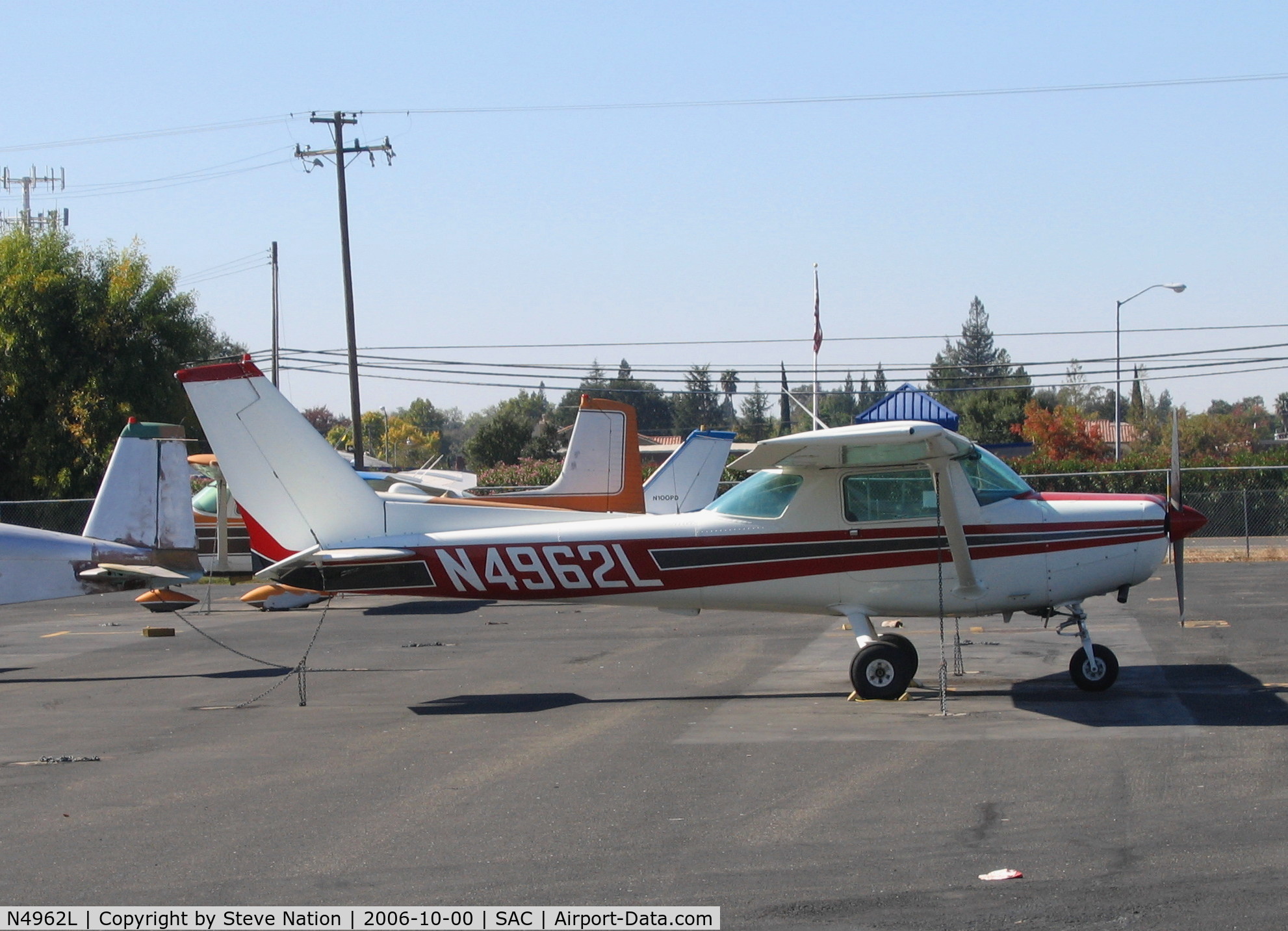 N4962L, 1980 Cessna 152 C/N 15284246, Carter Flygart 1980 Cessna 152 @ Sacramento Executive Airport, CA