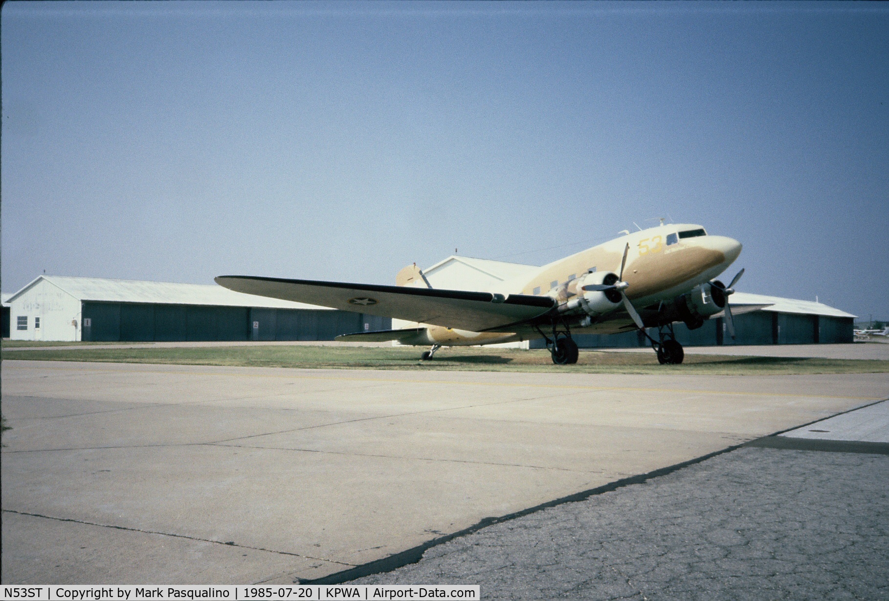 N53ST, 1943 Douglas DC3C (C-47A-20-DL) C/N 9380, DC-3