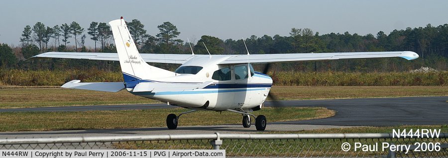 N444RW, 1979 Cessna T210N Turbo Centurion C/N 21063465, Taxiing out from her parking spot